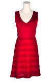 ICÔNE Women Fit & Flare Dresses Regular fit in Red - S