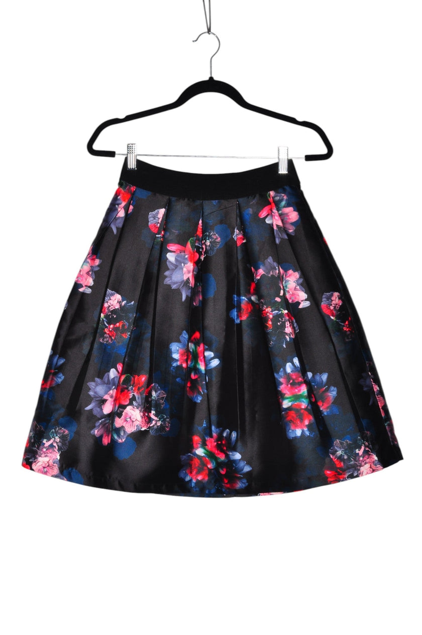 ICÔNE Women A-Line Skirts Regular fit in Black - S