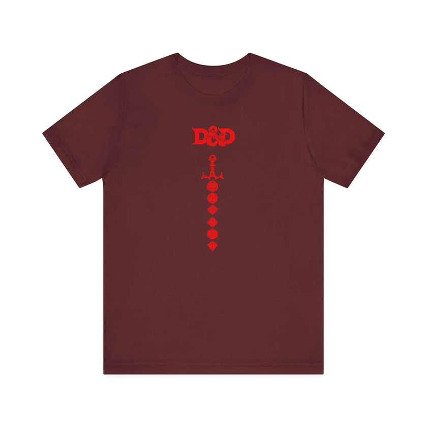 D sword Unisex Jersey Short Sleeve Tee