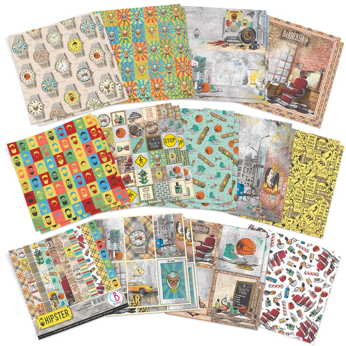 Ciao Bella Hipster Paper Pad 6