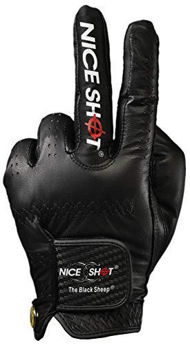 Nice Shot - Golf Glove Blk Shp MLH/S