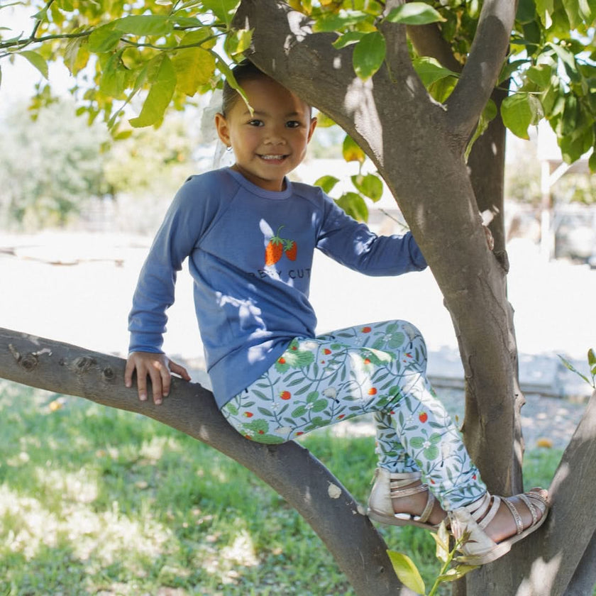 Kids' Bamboo Leggings | Strawberry Patch