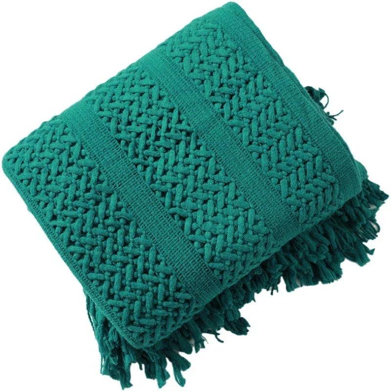 Nordic Sofa Blanket Cover Blanket Knitted Blanket Homestay Hotel Throw Blanket