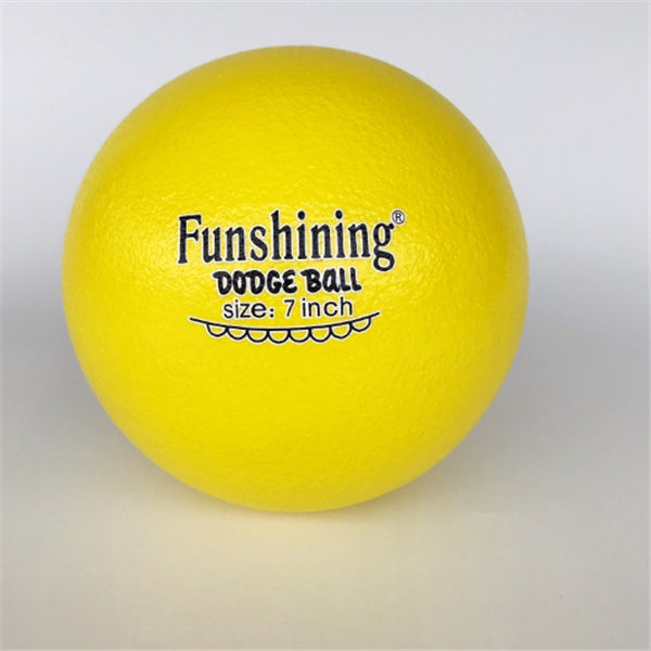 PU Foam Dodgeball 7 Inch – Soft Indoor Playground Ball for Kids & Adults