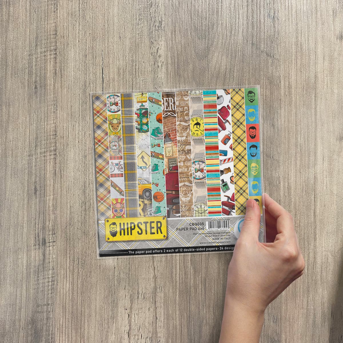Ciao Bella Hipster Paper Pad 6