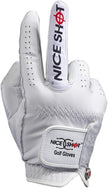 Nice Shot - Golf Glove The Bird White MRH