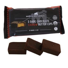 Brooklyn Born Chocolate - Dark Chocolate Cashew Butter Cups (34g)