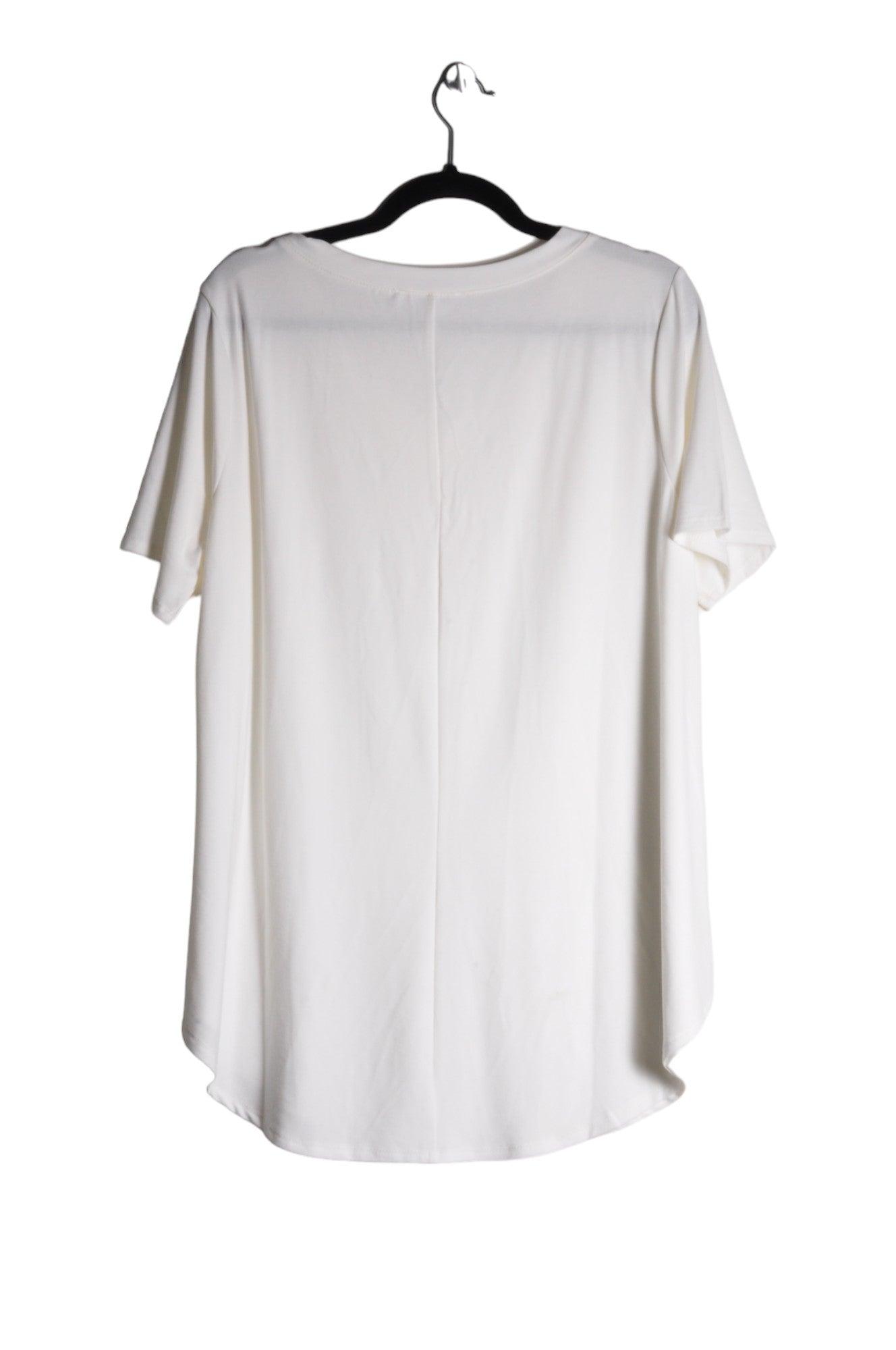 ZENANA Women T-Shirts Regular fit in White - L, 1X, 2X