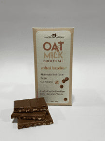 Brooklyn Born Chocolate - Oat Milk Bar - Salted Hazelnut (60g)