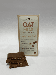Brooklyn Born Chocolate - Oat Milk Bar - Salted Hazelnut (60g)