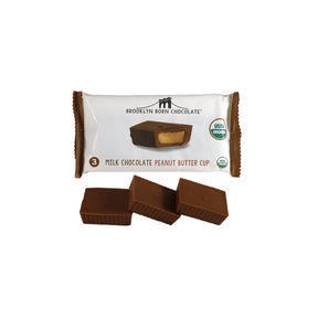 Brooklyn Born Chocolate - Milk Chocolate Peanut Butter Cups (40g)