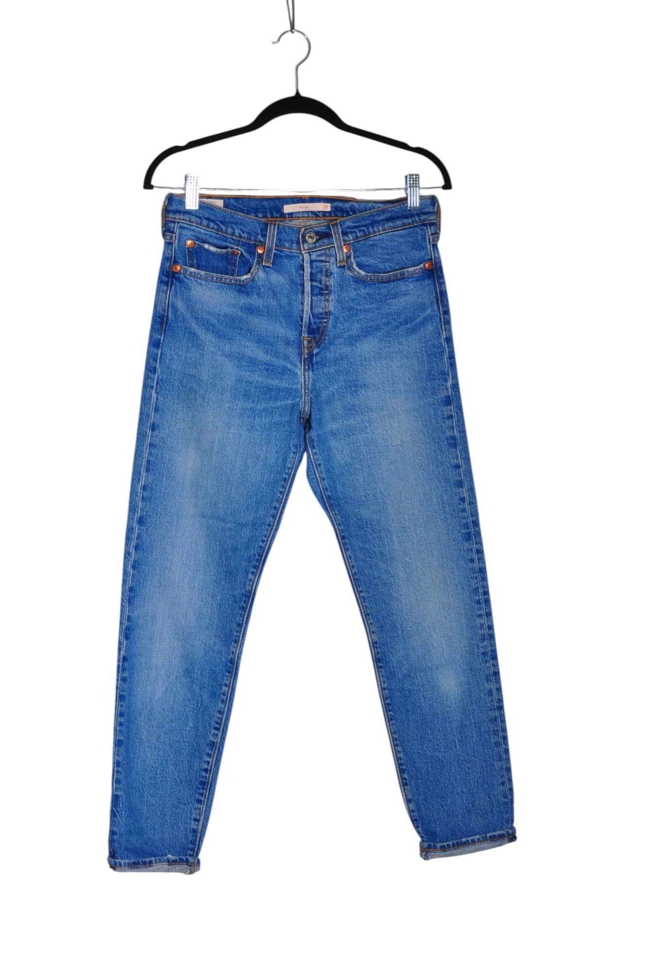 LEVI'S Women Straight-Legged Jeans Regular fit in Blue - 27