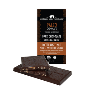 Brooklyn Born Chocolate - Paleo Bar - Dark Coffee Hazelnut (60g)
