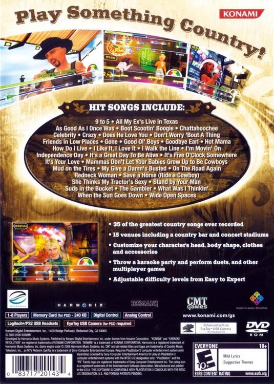 CMT Presents: Karaoke Revolution Country (occasion)