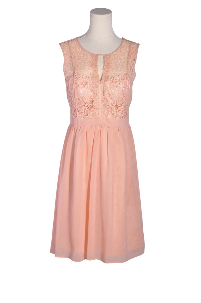 UNBRANDED Women A-Line Dresses Regular fit in Pink - S