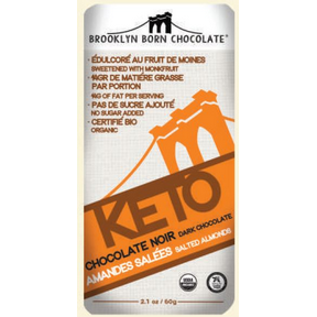 Brooklyn Born Chocolate - Keto - Salted Almonds (60g)