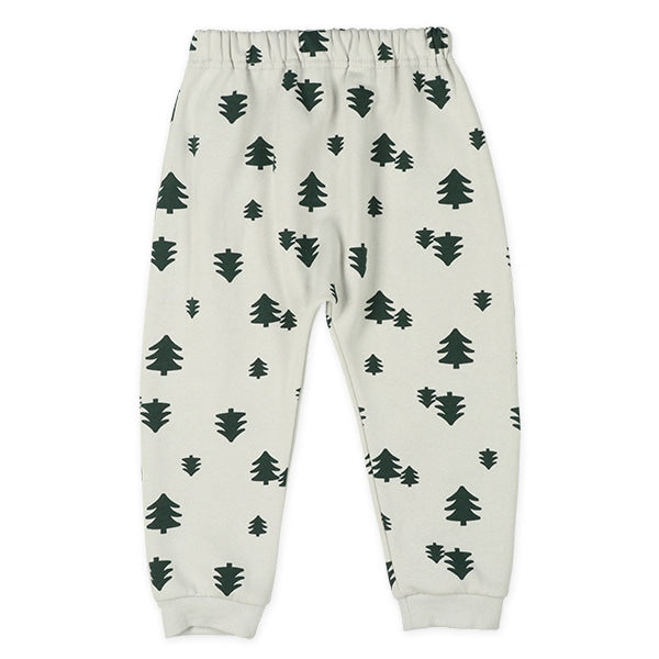 西松屋 ELFINDOLL 裏起毛もみの木総柄トレーナー&パンツセット 正規品