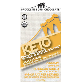 Brooklyn Born Chocolate - Keto - Cashew Butter & Coconut (60g)