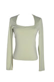 H&M Women Blouses Regular fit in Green - S