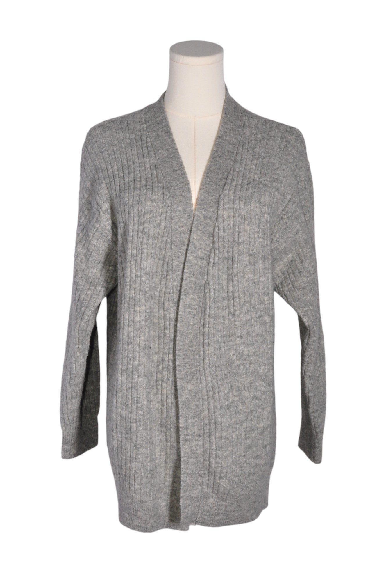 H&M Women Cardigans Regular fit in Gray - XS
