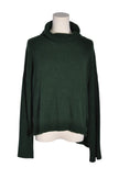 MONK & LOU Women Turtleneck Tops Regular fit in Green - M