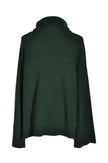 MONK & LOU Women Turtleneck Tops Regular fit in Green - M