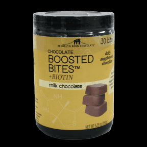 Brooklyn Born Chocolate - Milk Chocolate Bites + Biotin (30ct)