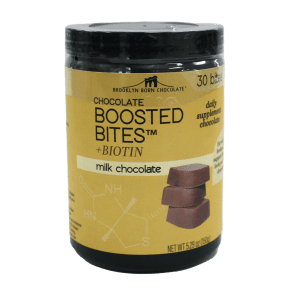 Brooklyn Born Chocolate - Milk Chocolate Bites + Biotin (30ct)