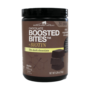Brooklyn Born Chocolate - Dark Chocolate Bites + Biotin (30ct)