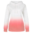 Women Tie-dye print hooded long sleeves