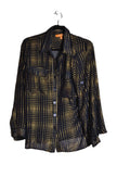 ELLEN TRACY Women Button Down Tops Regular fit in Black - S