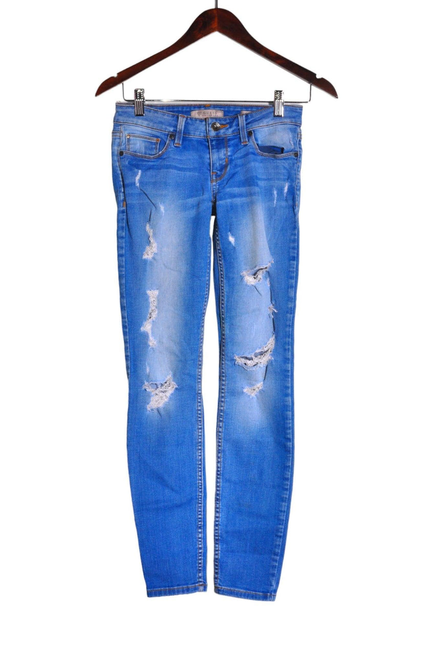 GUESS Women Straight-Legged Jeans Regular fit in Blue - 25