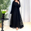 Muslim Fashion Women's Traditional Dress Lace Robe