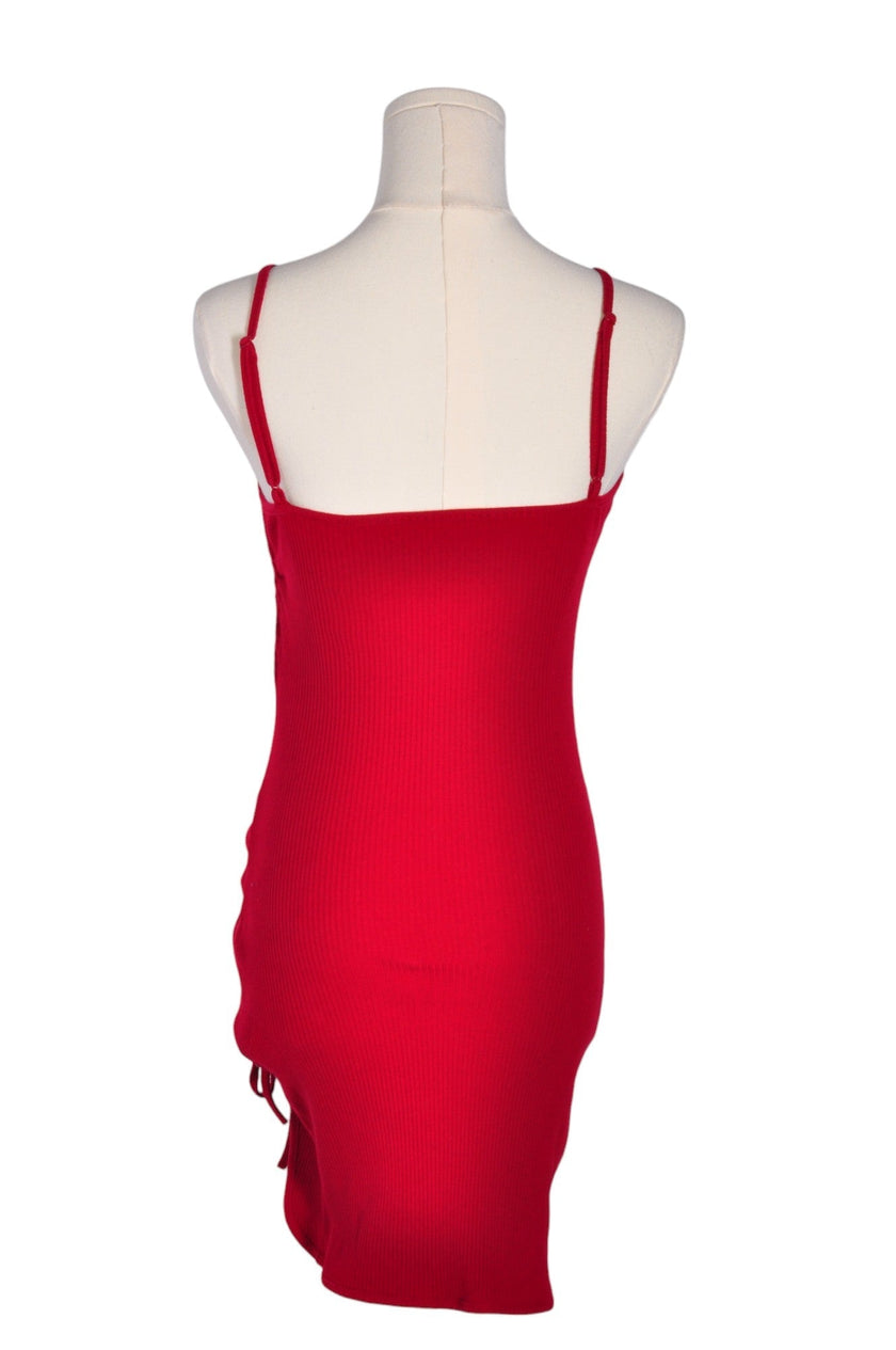 SHEIN Women Bodycon Dresses Regular fit in Red - M
