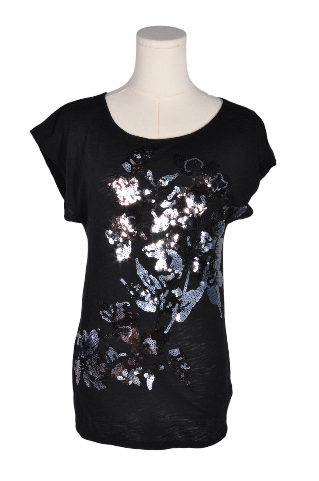 EXPRESS Women T-Shirts Regular fit in Black - XS