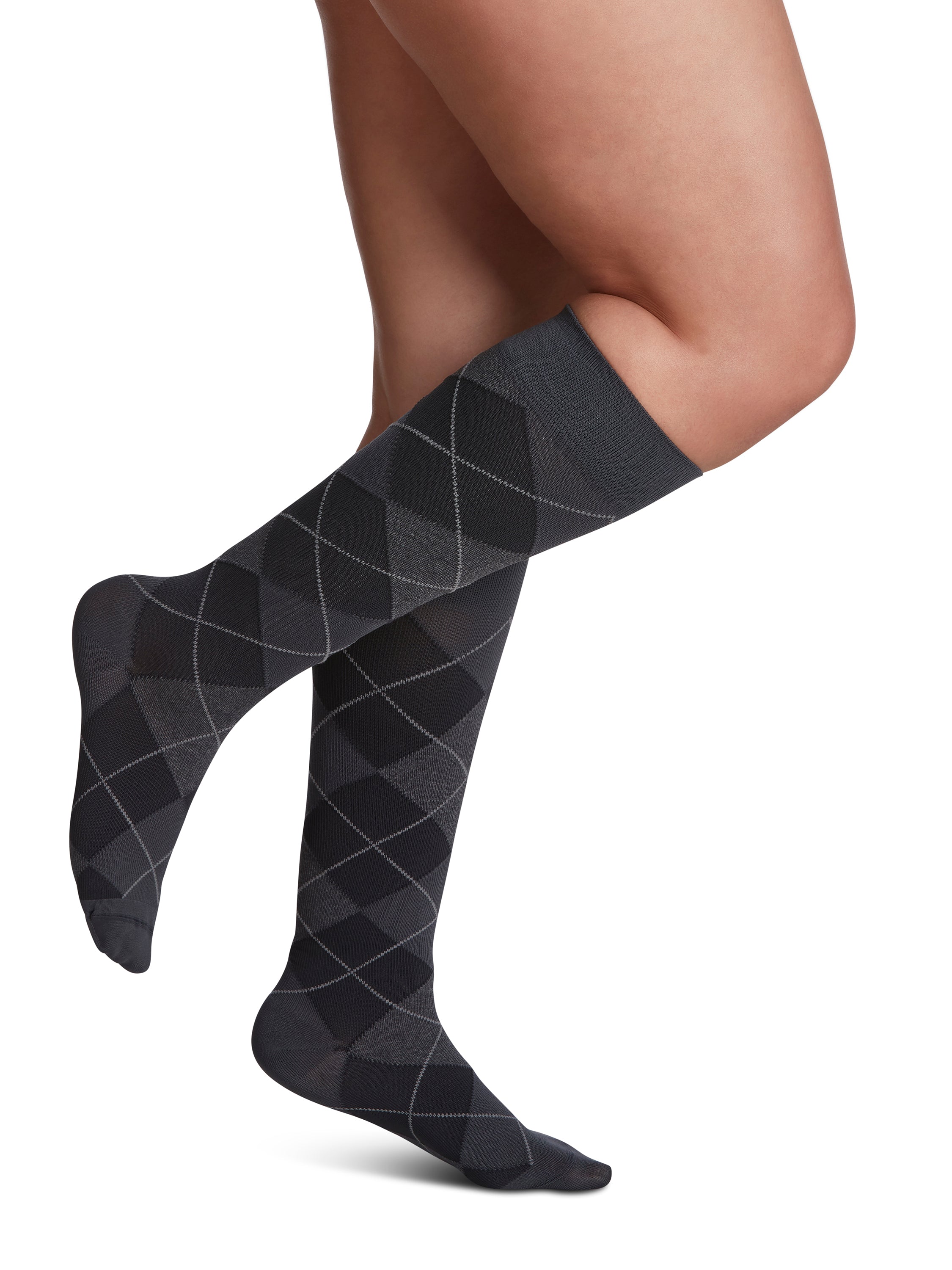 Sigvaris Women's Microfiber Shades Calf 15-20mmHg Closed