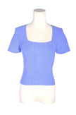 ABERCROMBIE & FITCH Women Knit Tops Regular fit in Blue - M