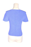 ABERCROMBIE & FITCH Women Knit Tops Regular fit in Blue - M