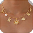 Shell Sun Starfish Beach Necklace for Women – 6 Styles | EX-STOCK Canada