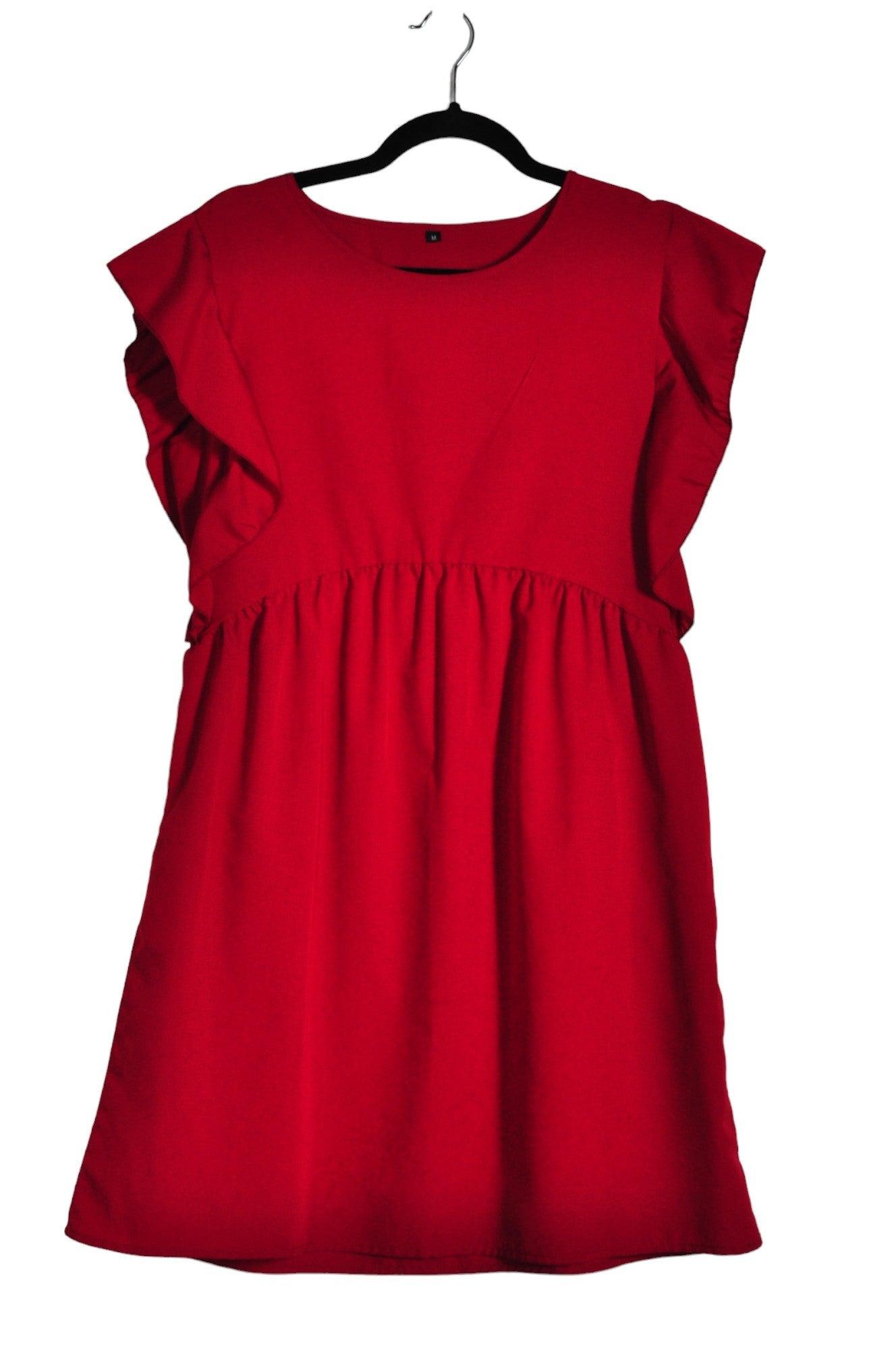SHEIN Women Mini Dresses Regular fit in Red - M