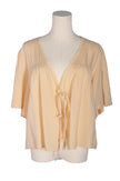 SHEIN Women Blouses Regular fit in Beige - 2XL