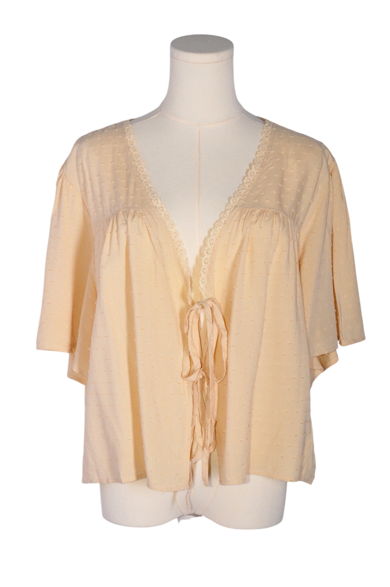 SHEIN Women Blouses Regular fit in Beige - 2XL