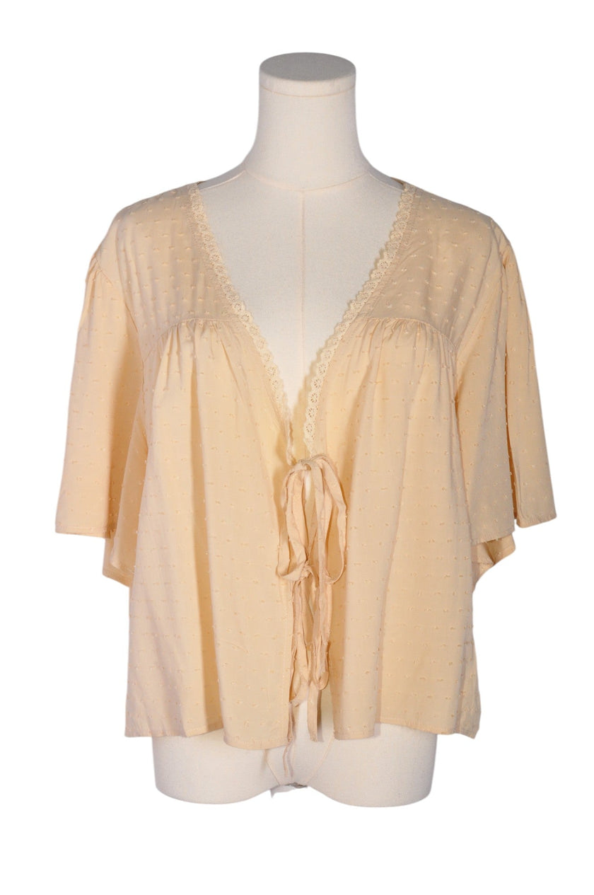 SHEIN Women Blouses Regular fit in Beige - 2XL