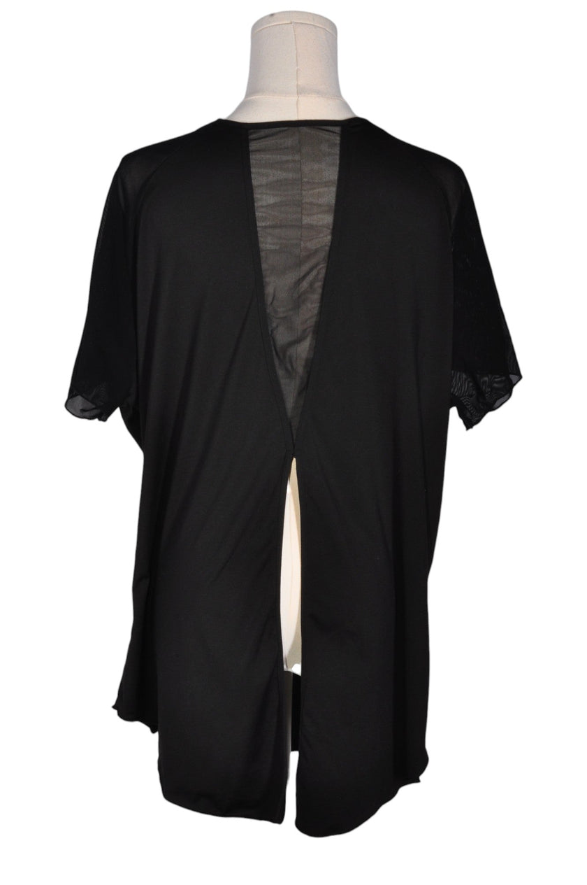 SHEIN Women T-Shirts Regular fit in Black - 2XL