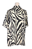 SHEIN Women Button Down Tops Regular fit in White - XL