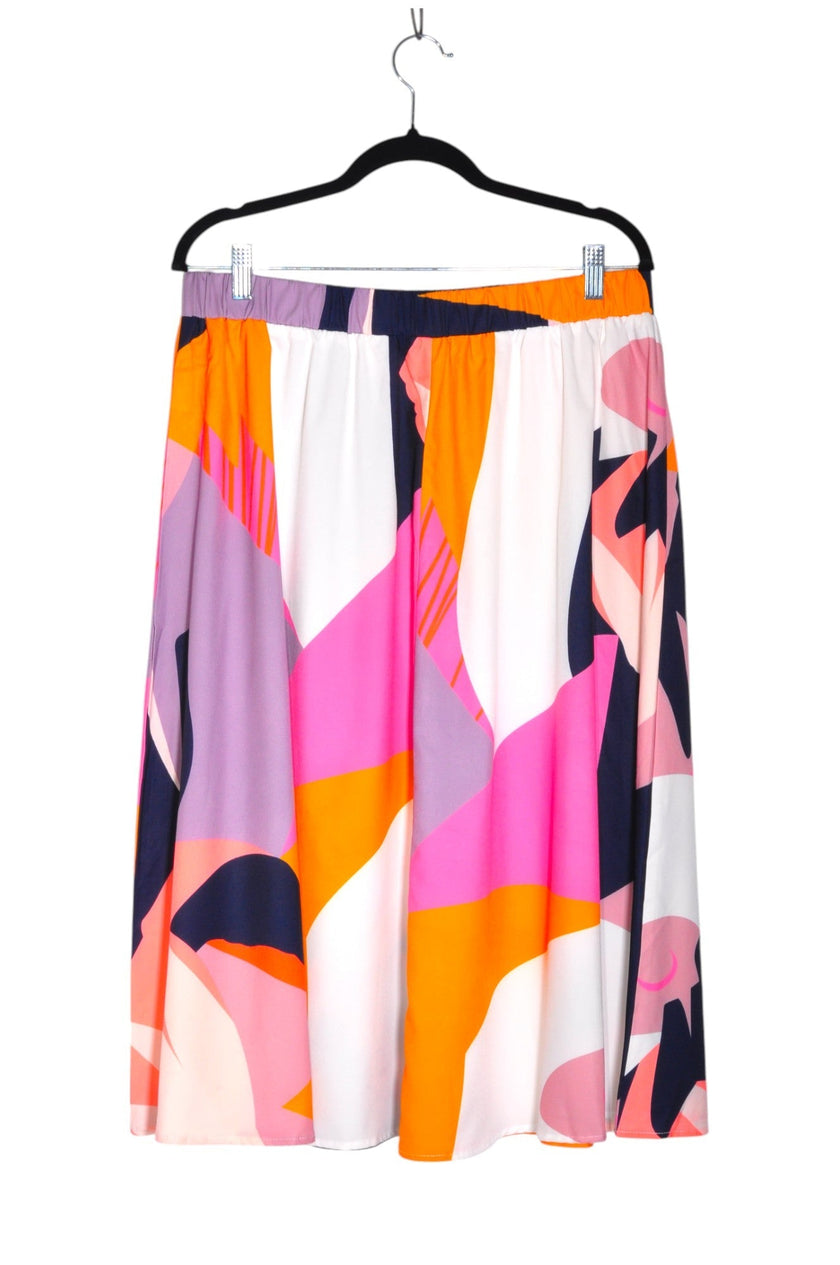SHEIN Women A-Line Skirts Regular fit in Pink - XL