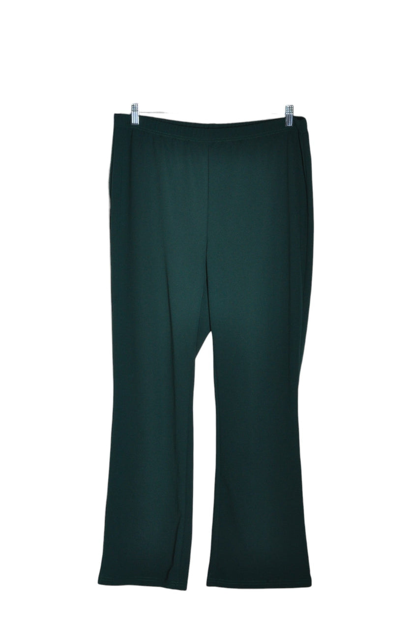 SHEIN Women Work Pants Regular fit in Green - XL