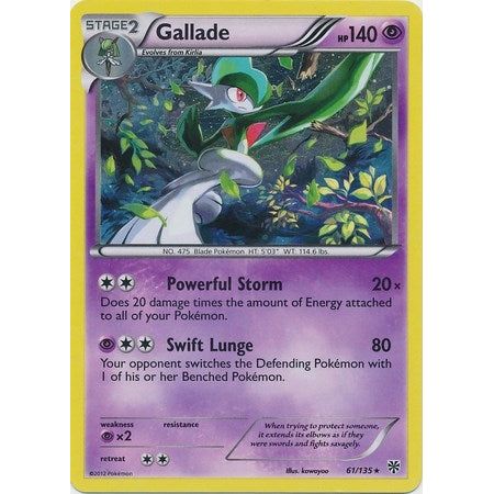 Gallade - 61/135 (Cosmos Holo) (061/135) (BLE)