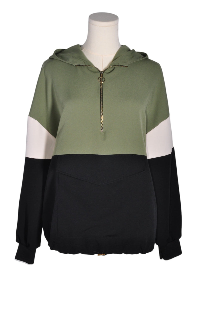ZARA Women Sweatshirts Regular fit in Green - S