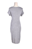 GAP Women Wrap Dresses Regular fit in Gray - XS